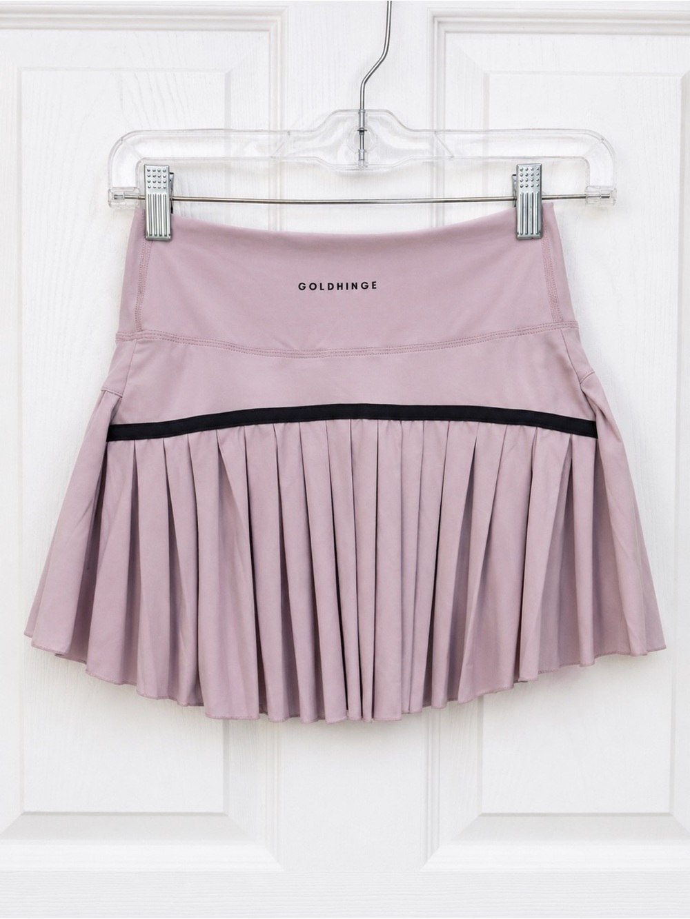 GOLDHINGE Women's Pleated Lavender Tennis Skirt M